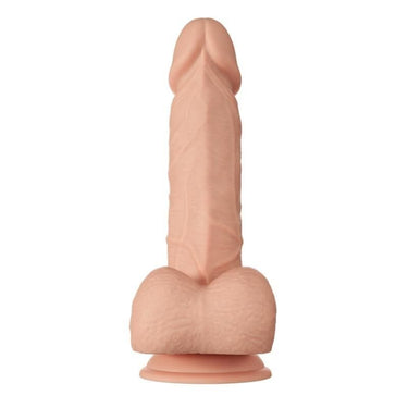 Dildo Realistico con Testicoli e Ventosa, 15,5 cm Inseribili